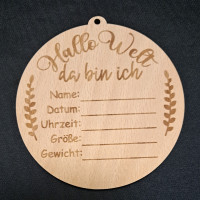 Geburtstafel Geburtstafel