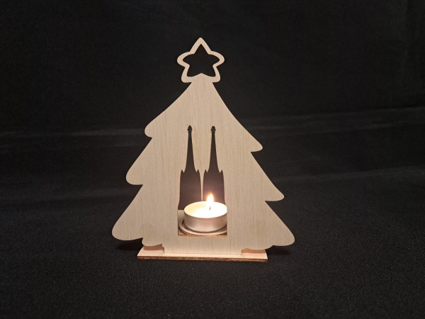 Teelicht Kölner Dom Weihnachten